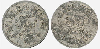 Hyland & Belfry - Liard Post - 50 cents