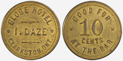 I. Daze - Globe Hotel - Clarkston - 10 cents