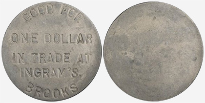 Ingram's Store - Brooks - 1 dollar