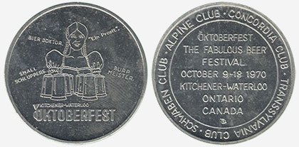 Kitchener/Waterloo - Oktoberfest 1970 - Aluminium