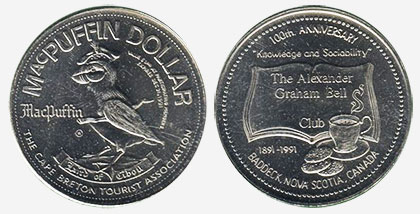 MacPuffin Dollar 1991 - Cape Breton Associatio n
