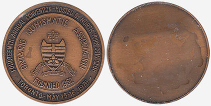 Ontario Numismatic Association - 1976