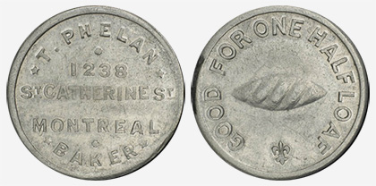 Jacques Cartier House - 1 cent 1915 - Aluminium