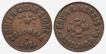 Queen Cigar Store - Rossland - Cuivre