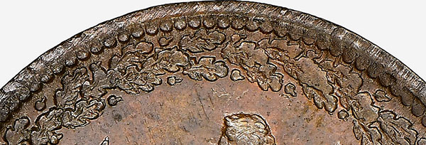 Spread Eagle - 1/2 penny 1815