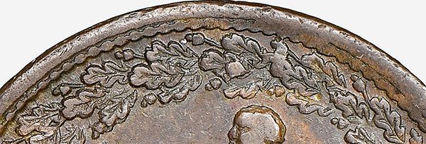 Spread Eagle - 1/2 penny 1815