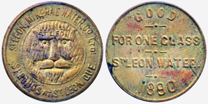 St. Leon Mineral Water Company Limited - Laiton - 1890
