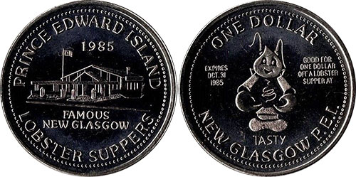 New Glasgow Lobster Suppers Famous Token