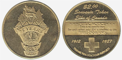 Wildwook Elks - 75 years - 1912-1987 - Laiton