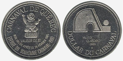Québec - Carnaval de Québec - 1985 - Nordiques de Québec
