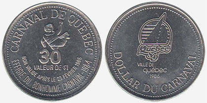 Québec - Carnaval de Québec - 1986 - Québec 84