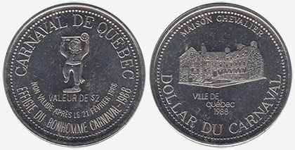 Québec - Carnaval de Québec - 1988 - Maison Chevalier