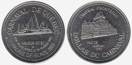 Québec - Carnaval de Québec - 1989 - Château Frontenac