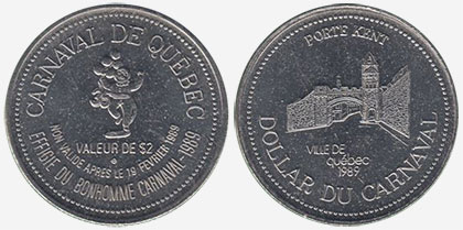 Québec - Carnaval de Québec - 1989 - Porte Kent