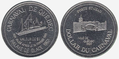 Québec - Carnaval de Québec - 1989 - Porte St-Jean