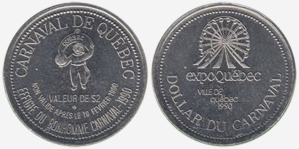 Québec - Carnaval de Québec - 1990 - Expo Québec