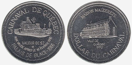 Québec - Carnaval de Québec - 1990 - Maison Maizerets