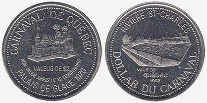Québec - Carnaval de Québec - 1992 - Rivière St-Charles