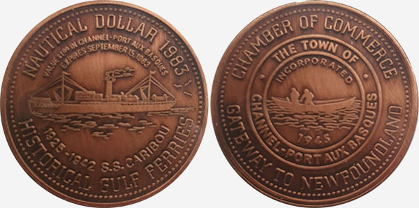 Channel/Port-Aux-Basques - Nautical - Bronze