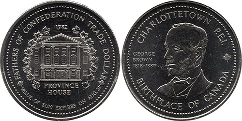 Charlottetown George Brown 1818-1880 Token