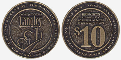 Langley - Merchants Association - Downtown - 10 dollars