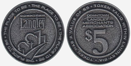 Langley - Merchants Association - Downtown - 5 dollars