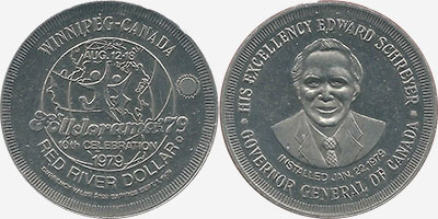 Winnipeg - Red River Dollar - 1979