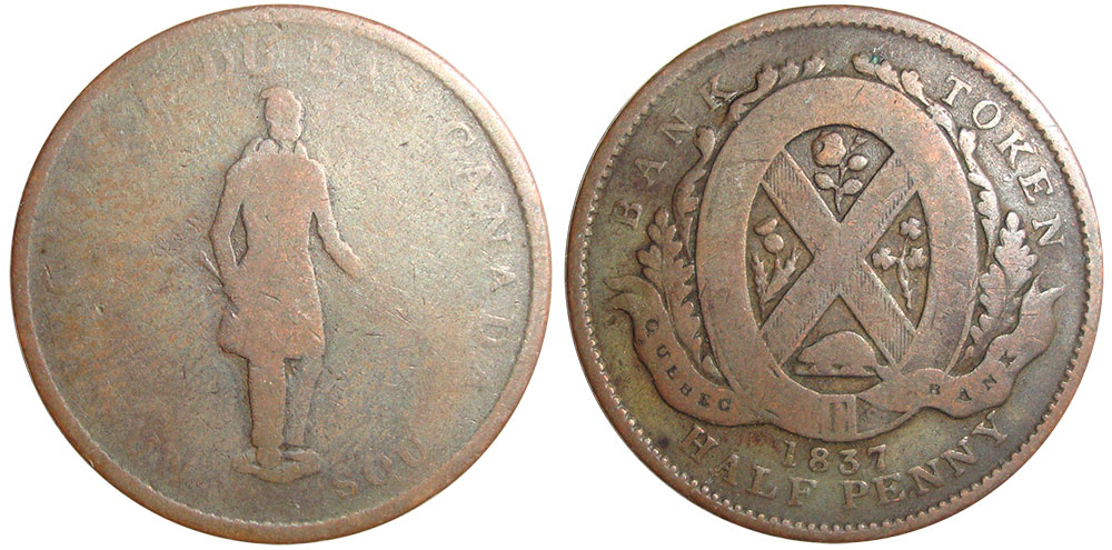 AG-3 - 1/2 penny 1837