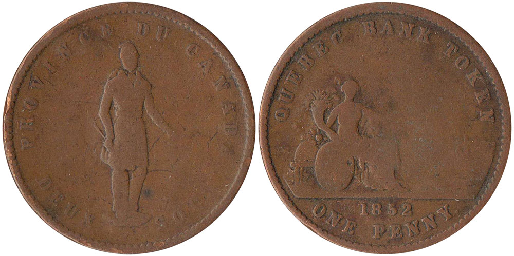 G-4 - 1 penny 1852