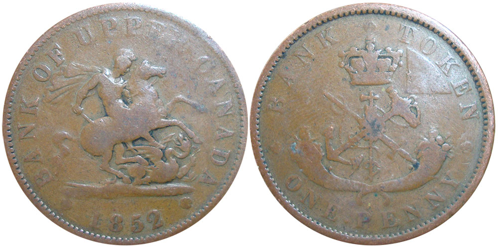 G-4 - 1 penny 1852