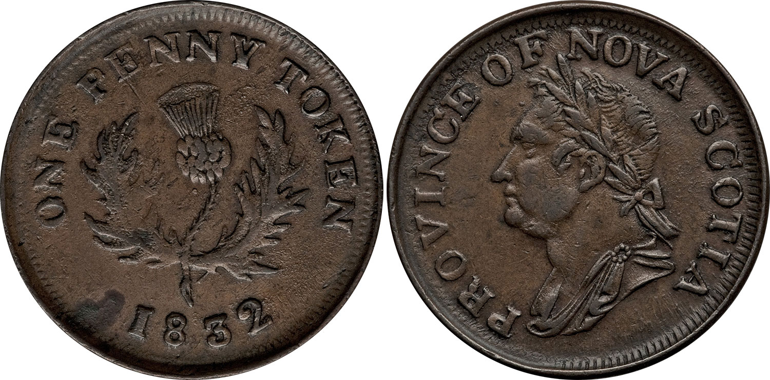 Counterfeit - 1 penny 1832