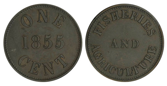 Duncan & Company - 1 cent 1855