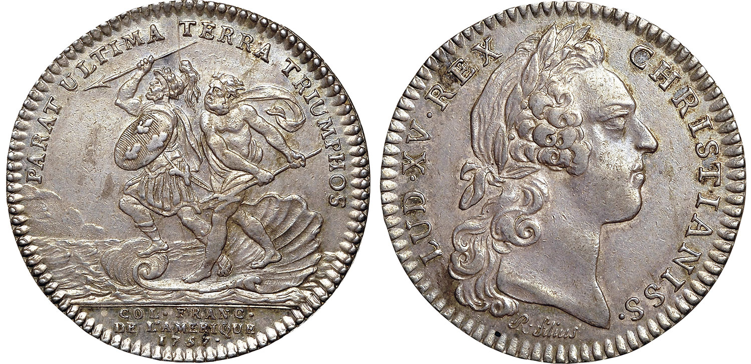 Louis XV - Jeton 1757