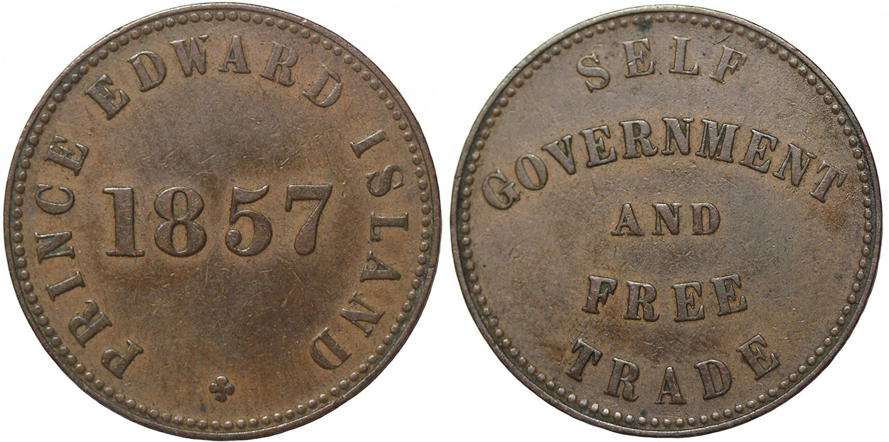 George Davies - 1/2 penny 1857