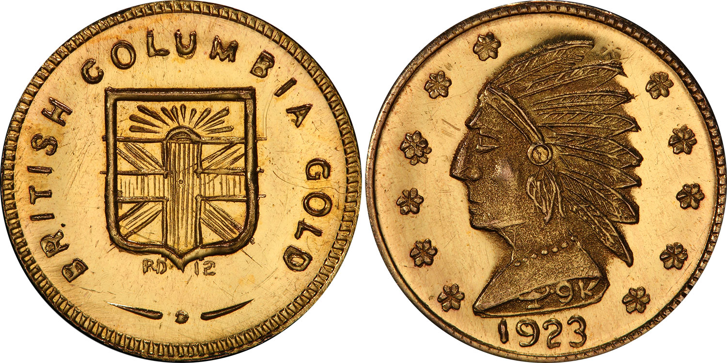 1923 1 dollar - Indian head