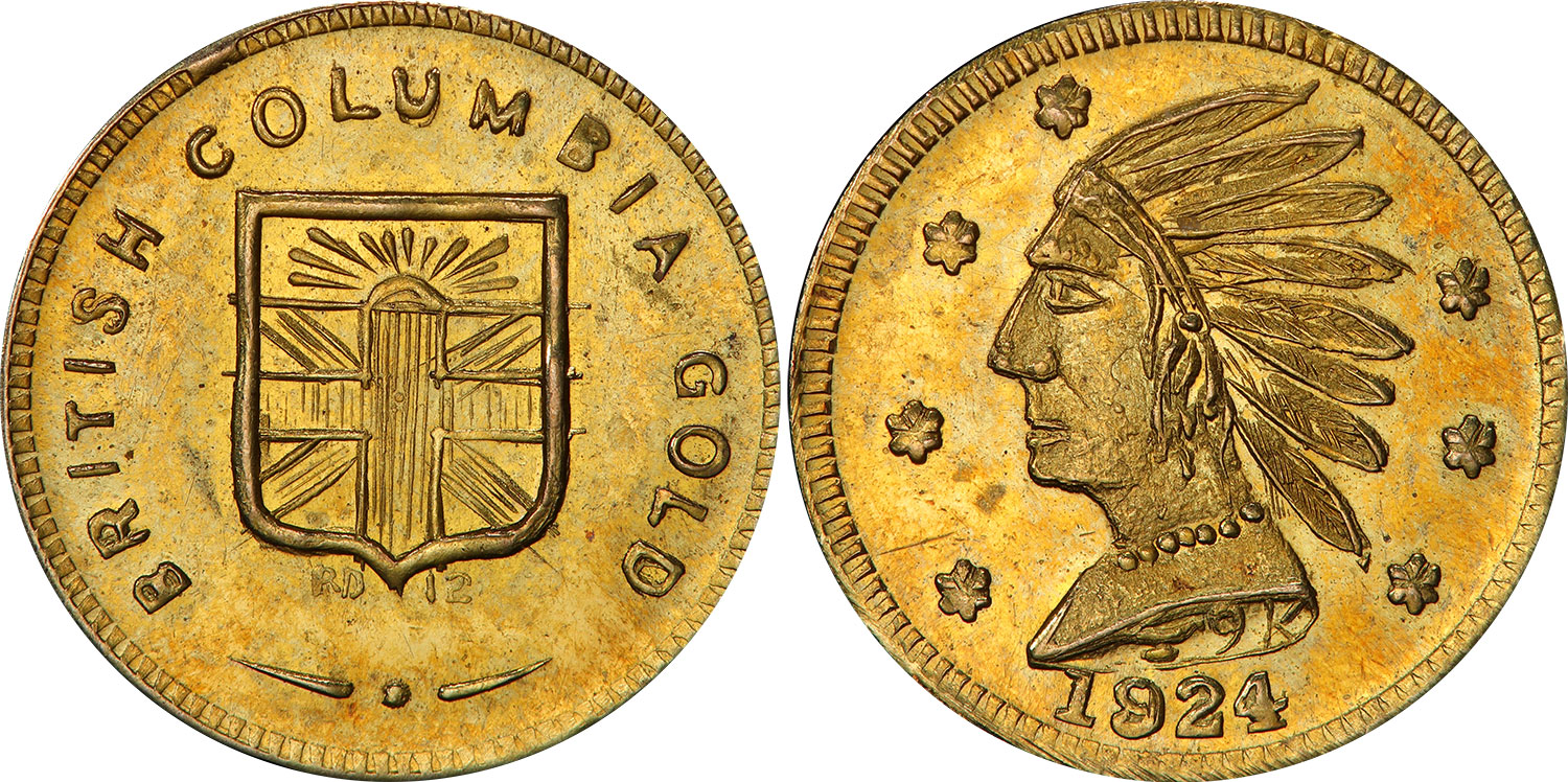 1924 1 dollar - Indian head