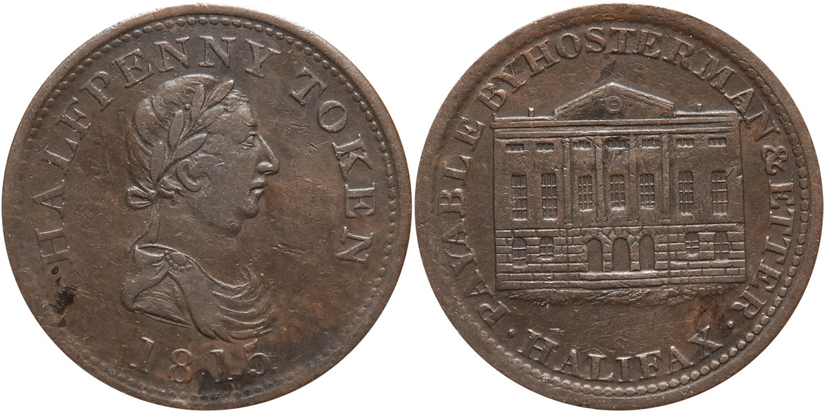 Hosterman & Etter - 1/2 penny 1815