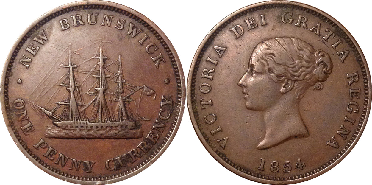 Provincial Government - 1 penny 1854