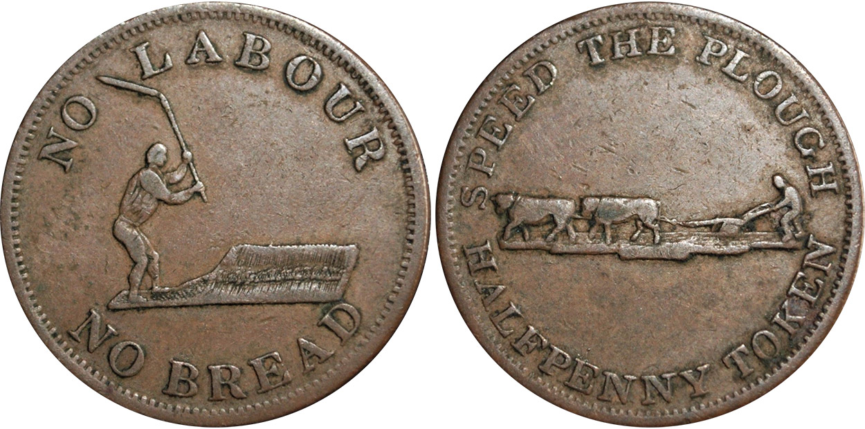 Perrins Bros. - 1/2 penny 1837