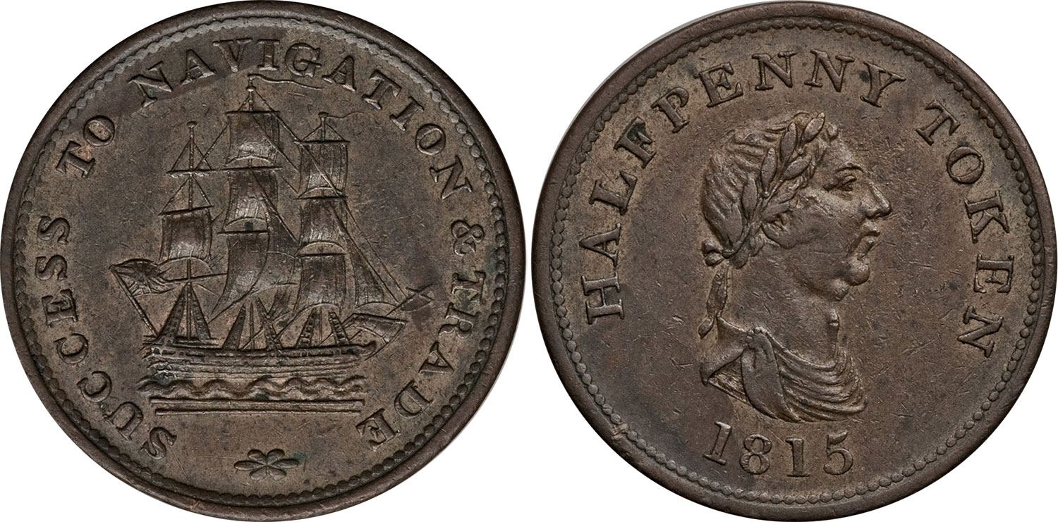 Success to Navigation - 1/2 penny 1815