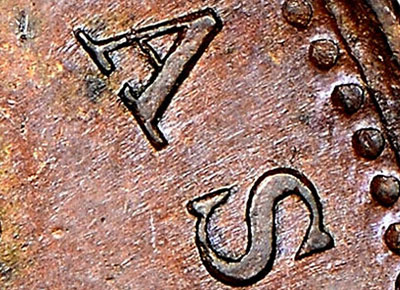 Thistle Nova Scotia Tokens Half Penny 1823 No Hyphen