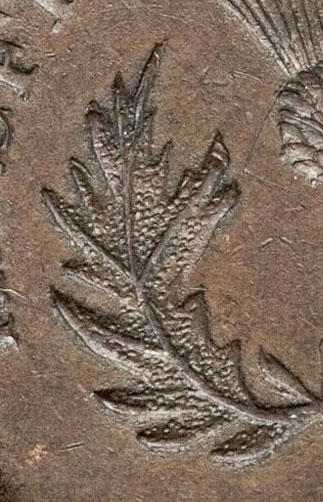 Thistle Nova Scotia Tokens Half Penny 1832