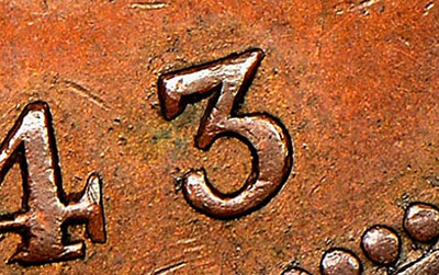 Thistle Nova Scotia Tokens Penny 1843