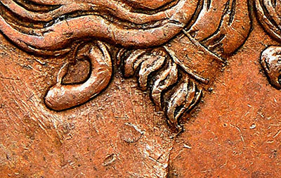 Thistle Nova Scotia Tokens Penny 1843