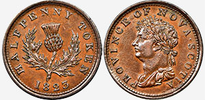 Thistle Nova Scotia Tokens - Identification Guide