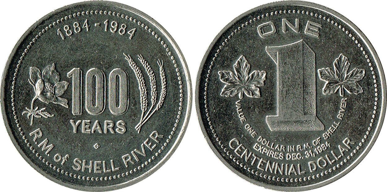 Shell River - Centennial Dollar