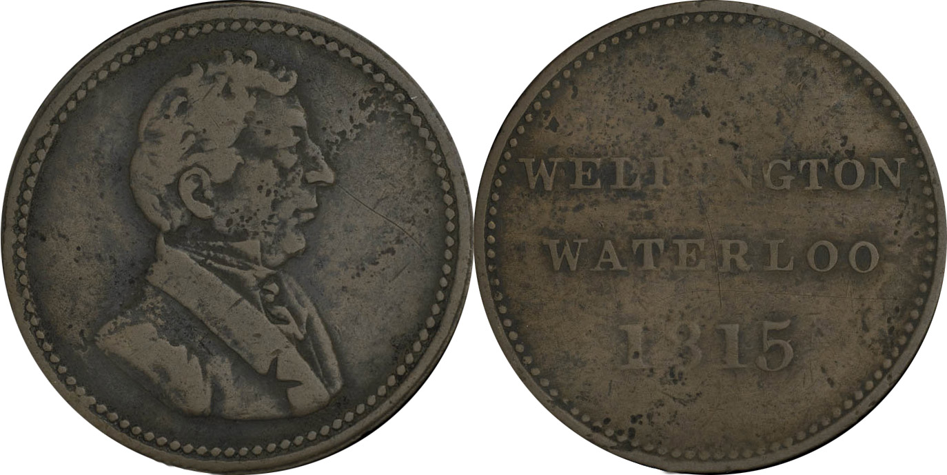 Waterloo - 1/2 penny 1815