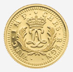 Pièce de un dollar en or fin 2006