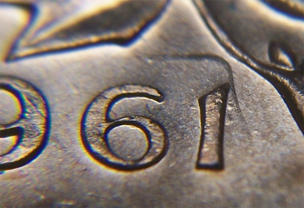 1 cent 1961 - Hanging 1