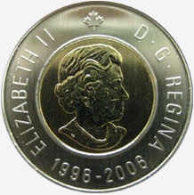 2 dollars 2006 - 10e anniversaire